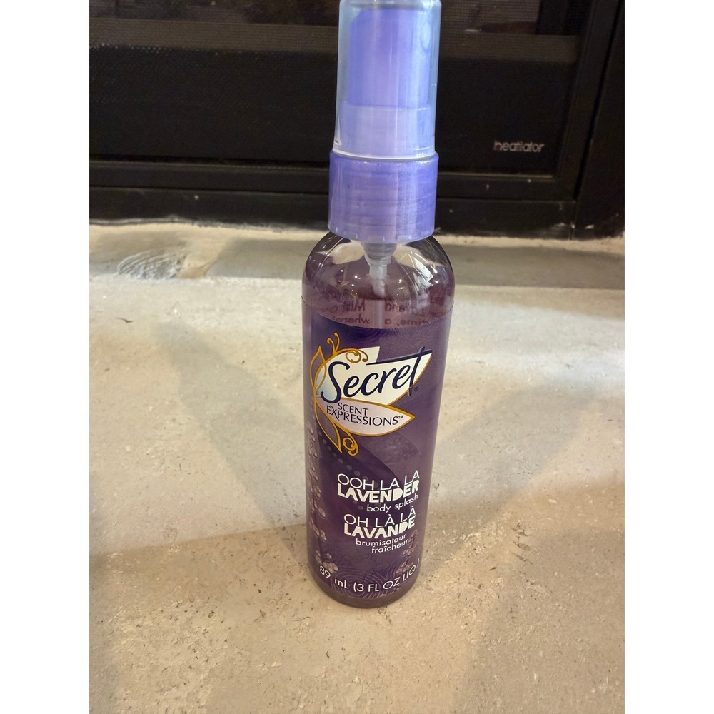 Secret Scent‎ Expressions Ooh La La Lavender Body Splash Mist 3 oz Discontinued